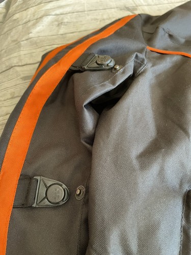 Xelement Motorcycle Jacket Sz XL Women? Black/Orange As Is Outer Jacket ONLY - Picture 13 of 14