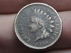 New Listing1859 Copper Nickel Indian Head Cent Penny- Vg Details