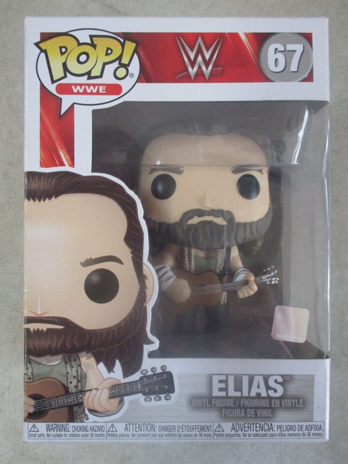 En Oferta Funko Pop Wwe #67 Elias Vinyl Figure In Original Box