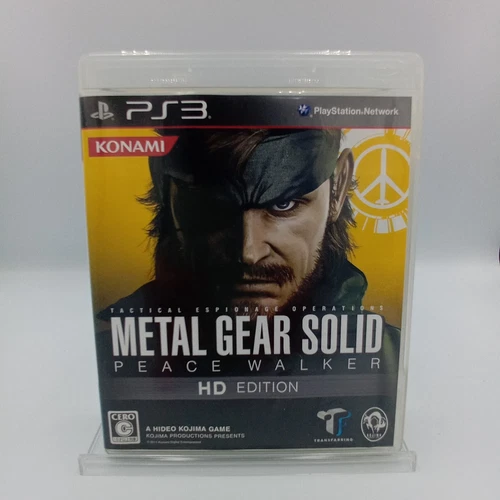 Metal Gear Solid Peace Walker HD PS3 PlayStation 3 Japanese CIB Complete