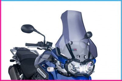 PUIG TOURING SCREEN TRIUMPH TIGER 1200-EXPLORER/XC 2014 DARK SMOKE