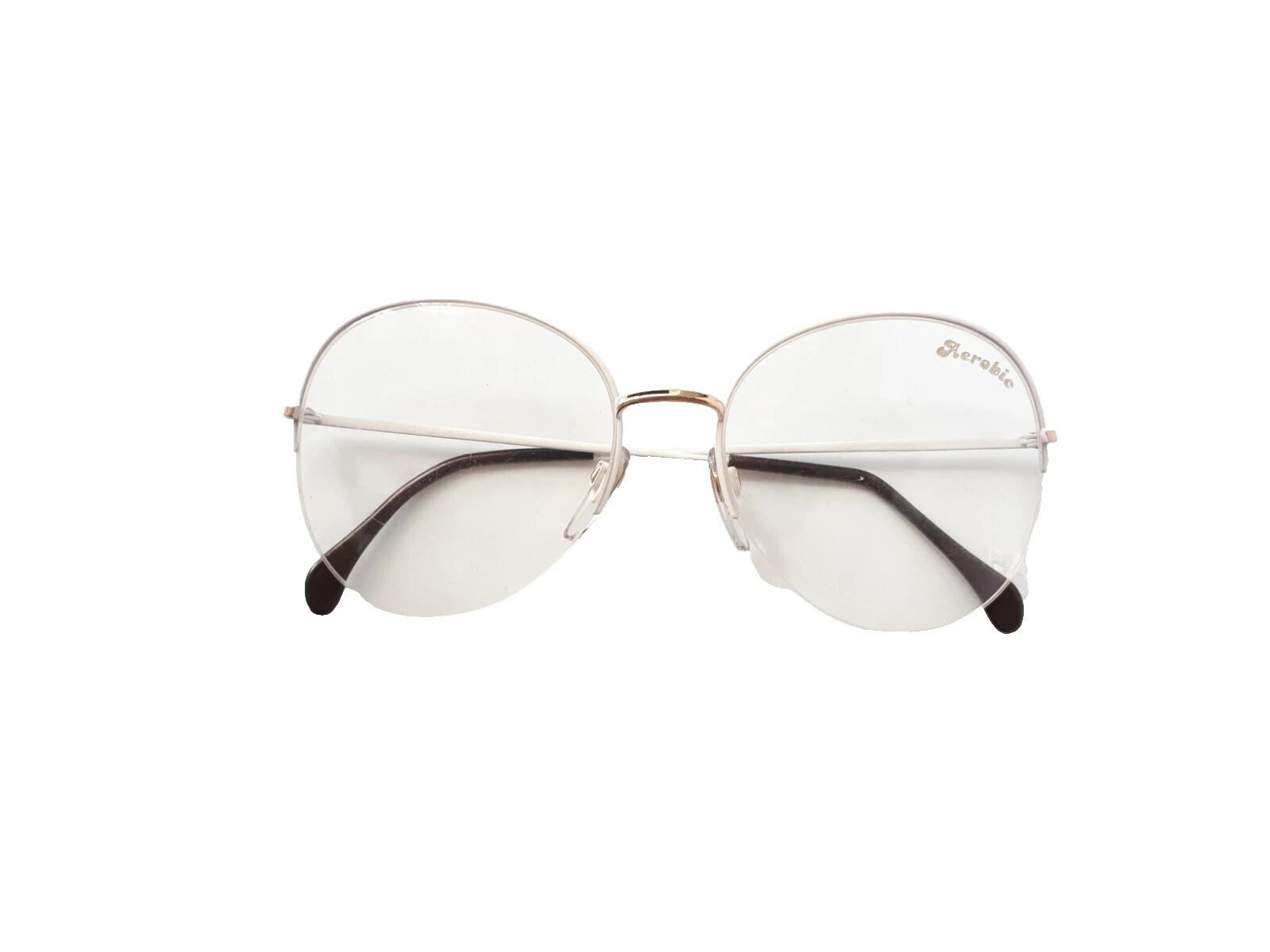 Armação de Metal Redonda Óculos Vintage Feminino