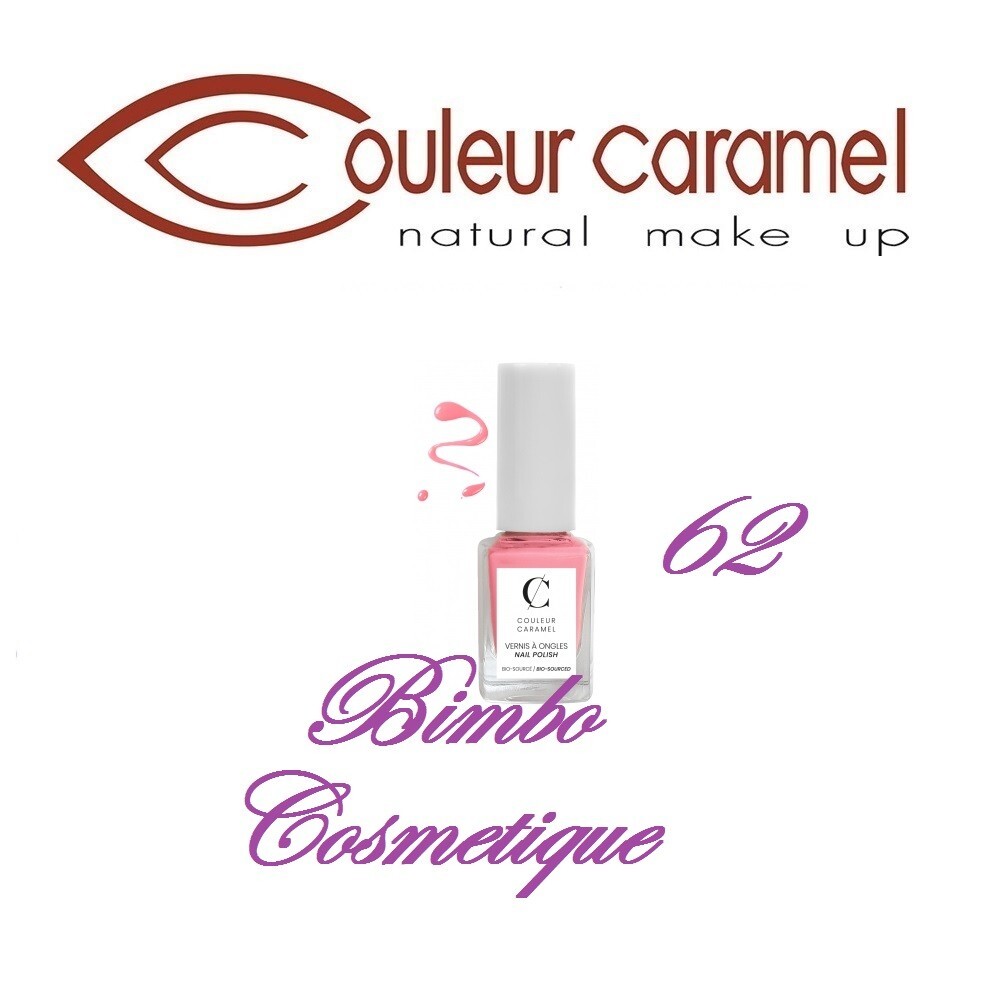 COULEUR CARAMEL 1 Smalto A Unghie Bio 62 - Rose Prugna 11ML