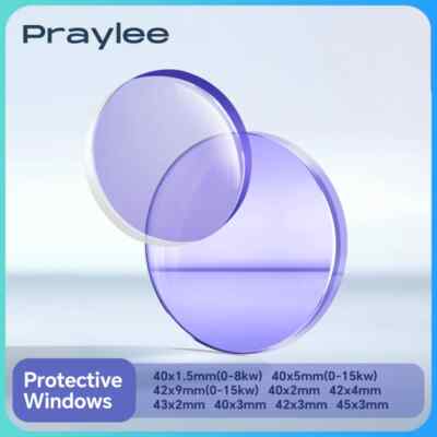 Laser Protective Windows Hot Lens Dia40 - 48mm for Fiber Cutting Welding Machine