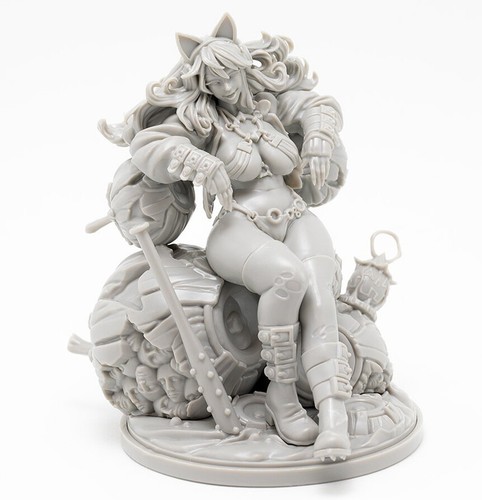 54mm Resin KD Xmas Special Pinup Twilight Knight Unpainted ONLY Figure WH094 E - Foto 12