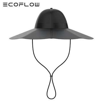EcoFlow Faltbar 360° Solarstrom Hut Solarpanel 12W USB IP65 Wasserdicht