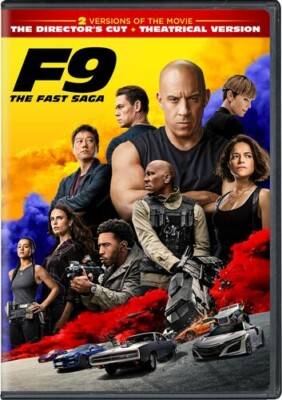 F9: the Fast Saga (DVD, 2021) Brand New Sealed Vin Diesel With Free Shipping!!!!