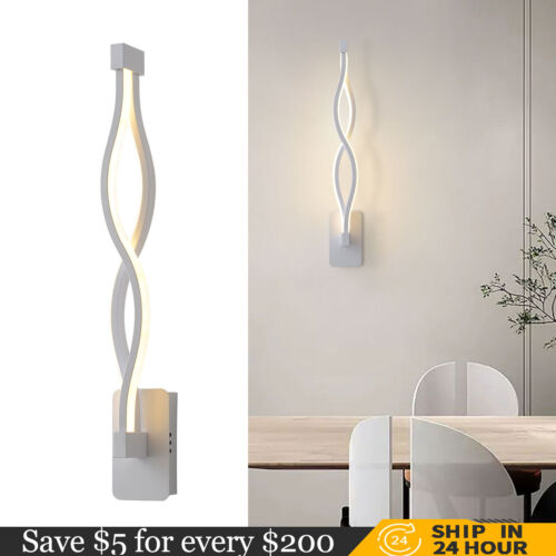 Modern LED Wall Lamp Bedroom Beside Wall Sconce Light Corridor Wall Lighting USA