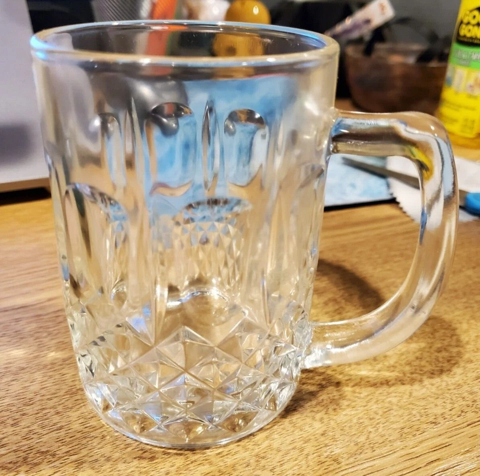 Винтажный GIBSON дома JEWELITE кристалл кофейная кружка набор из 4 (10 унций) - Изображение 3 из 4