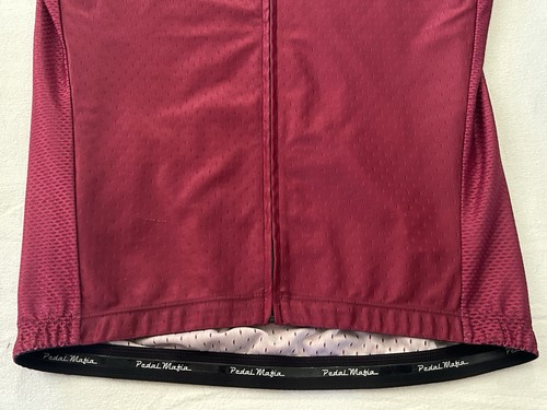 Pedal Mafia Rumblers Signature Series 2000s Mens Burgundy Cycling Shirt Medium - Foto 5 di 23