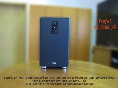 Teufel Aktiv-Subwoofer US 2108/6 SW