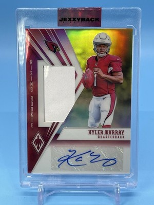 2019 Phoenix ~ KYLER MURRAY ~ Rising Rookie HELMET PATCH RC AUTO #'d /25 SP   