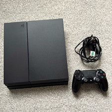Sony PlayStation 4 Home Console 1TB Black with DualShock 4 & Power Cable USB-A