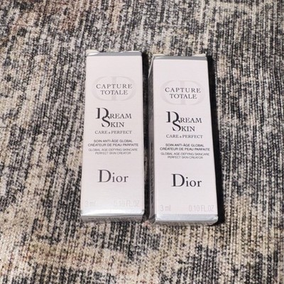2x Dior Capture Totale Dream Skin Age Defying Perfect Skin Creator 3ml Each