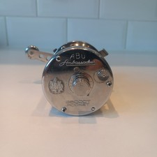 Abu Garcia Multiplier Reel Ambassadeur 6500 CT Chrome Rocket
