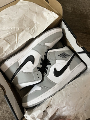Jordan Air Jordan 1 Mid Smoke Grey Colorblock Mid Top Men s 2020 554724-092
