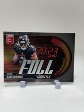 2025 Panini Donruss Elite Bijan Robinson Full Throttle #22