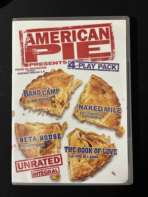 American Pie presents 4-play pack - (DVD, 2012, Widescreen) Good - C3