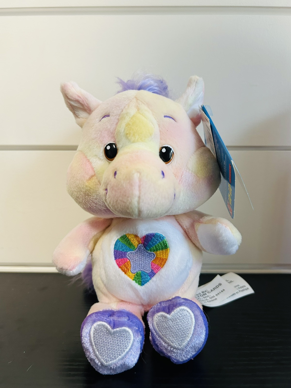 2004 Noble Heart Horse 8” RARE Care Bear Cousins bean plush 20th Anniversary NWT
