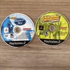 Karaoke Revolution Party & American Idol (PlayStation PS2) Discs Only Tested