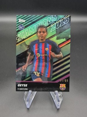 Topps FC Barcelona Women Winners Team Set 2023 - Geyse Ferreira - Parallel /99