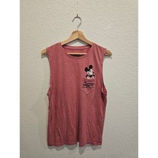Vintage Mickey Mouse Tank Top Youth Size 14/16 Graphic Disney Tee
