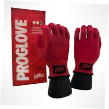 PROGLOVE HD RED Pair of Vinyl Wrap Gloves, Car Wrapping- Medium