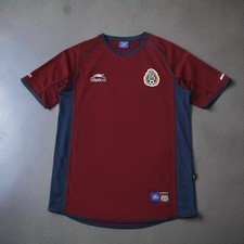 2002 Mexico Third Retro Soccer Jersey Football Shirt Men's
