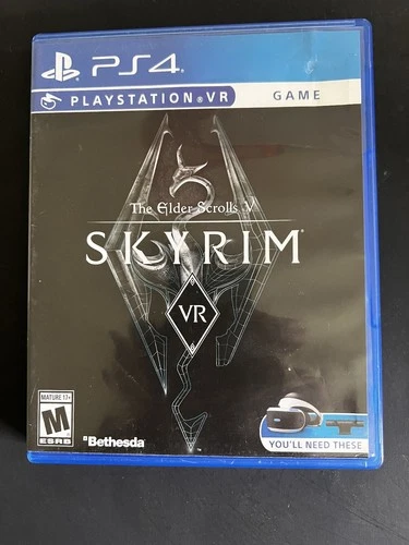 The Elder Scrolls V Skyrim VR PS4 PlayStation VR Video Game Open World RPG