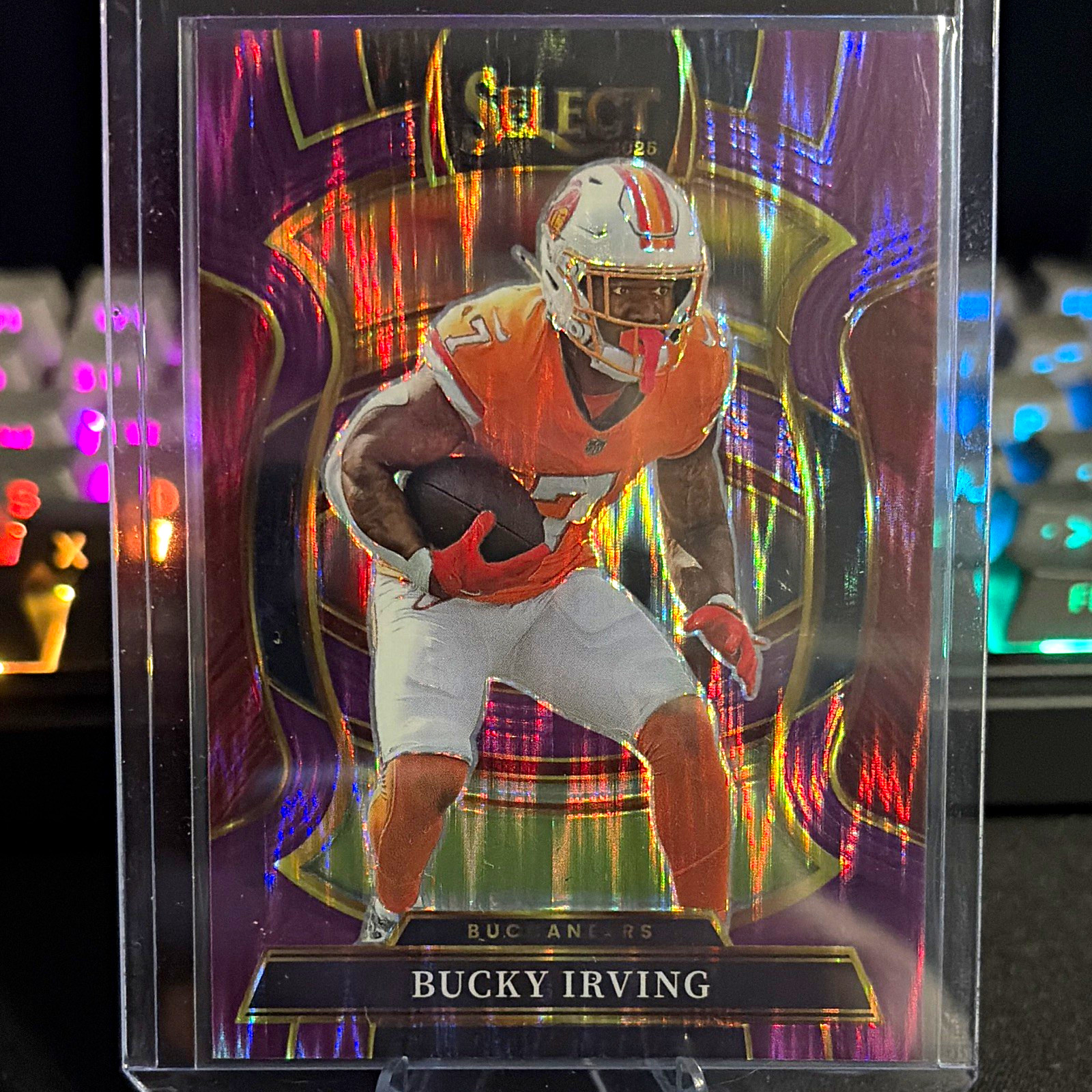 Panini 2025 Select Bucky Irving Concourse #38 Tampa Bay Buccaneers RC 460/699