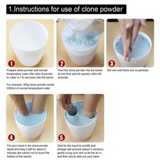 DIY Hand Casting Kit Unique Gift For Family Easy To Use