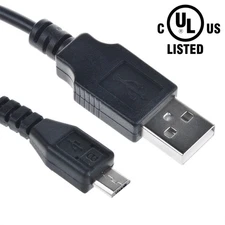 UL 5ft USB 2.0 Cable For Rybozen K201 Wireless Microphone Karaoke Mixer System