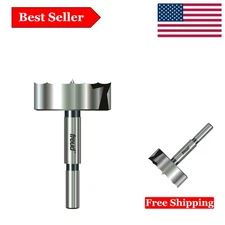 2-Inch Precision Shear Forstner Bit - Razor Sharp Serrated Edge for Flawless ...