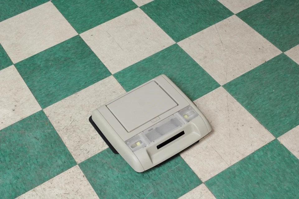 07-13 Yukon Gray OEM Roof Mounted 2nd Row DVD Player Display Screen Factory WTY - Imagem 3 de 4