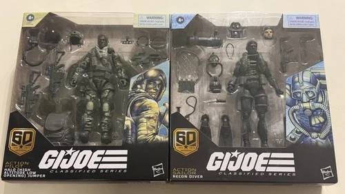 G.I.Joe Classified Series 60th Anniversary Action Pilot & Action Sailor Hasbro