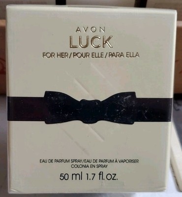 NEW Sealed Avon Luck For Her Eau De Parfum Spray 1.7 oz 50ml Box