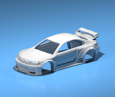 UFO Wide Body Kit for Hot Wheels BMW M3 E46 - Resin - 3d Printed