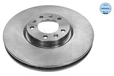 Image of 2X Meyle 11-15 521 0030 Front Brake Disc 304mm Vented Fits Citroën Ds Opel 3008