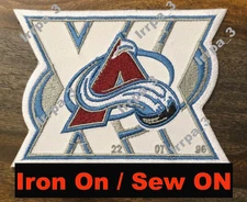 Colorado Avalanche 30 Anniversary Patch 30th season Hockey Jersey Patch