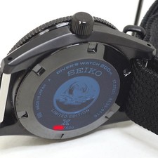 Seiko Men's Watch Prospex SLA067JC Black Dial World Limited to 600 Unused 6