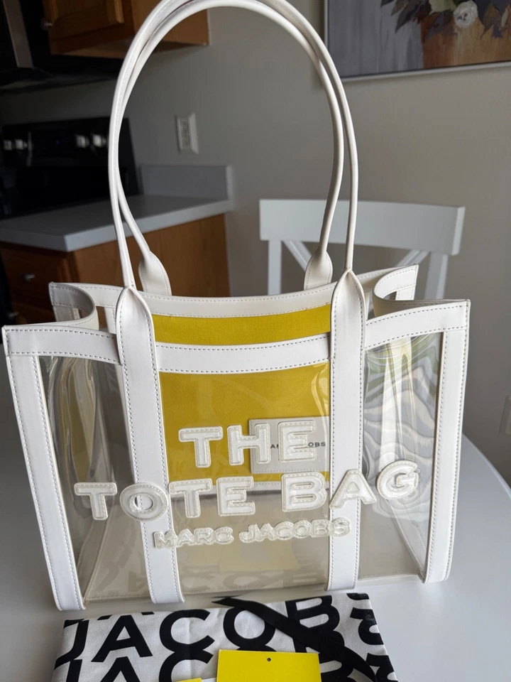 Marc Jacobs Clear Medium The Tote Bag - Image 2 of 4