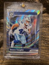 2024 Panini Donruss Optic - Wave #52 Deuce Vaughn Dallas Cowboys 189/300