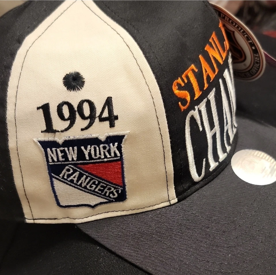 🚨New York Rangers- Retro 1994 Stanley Cup Champion Starter Snapback. NUEVO CON ETIQUETAS 🗽  Foto 2 de 4