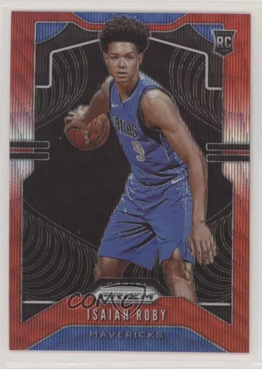 2019-20 Panini Prizm Rookie Ruby Wave Prizm Isaiah Roby #283 fm0