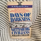 William G. Williams Days of Darkness Gettysburg Civilians Civil War Militaria