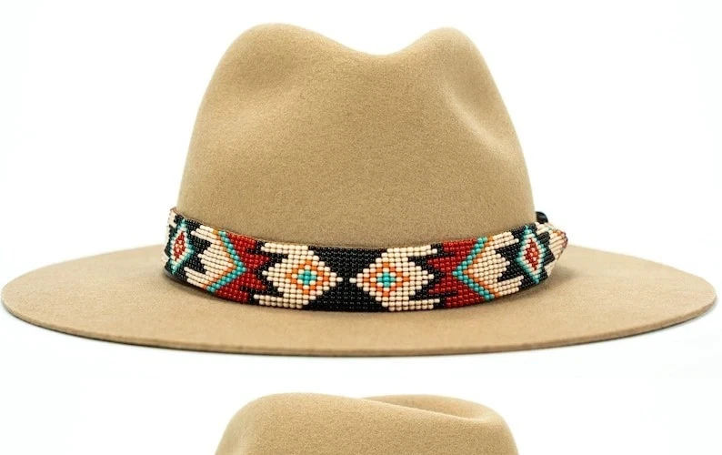 Beaded Hat Band Native American Style Handmade hatband
Opens in a new window or tab
