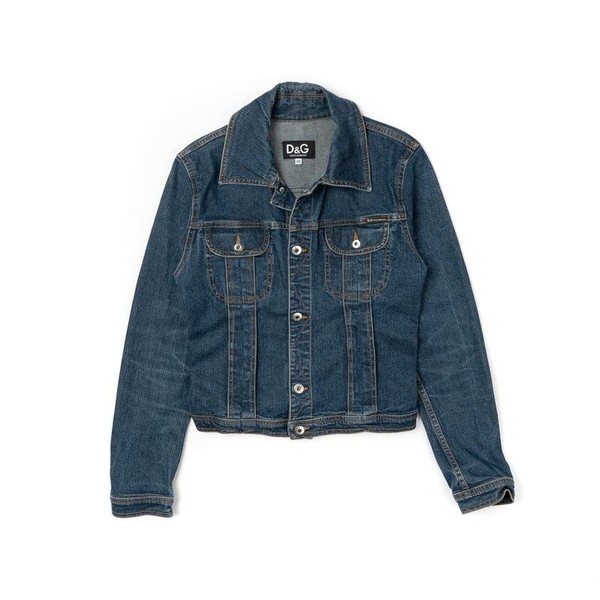 Women Dolce & Gabbana Jacket Navy Denim 34 / XS / #3DX5