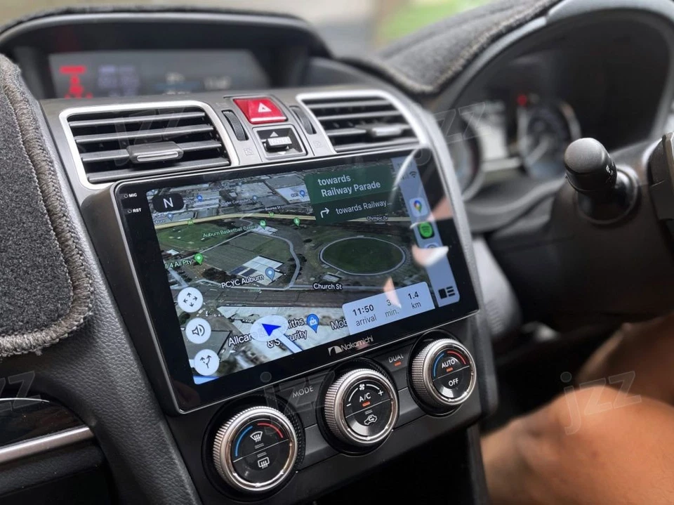 4-64GB CarPlay Auto Car Radio stereo For Subaru Forester/Impreza/XV/WRX 2015-18 - Image 3 of 4