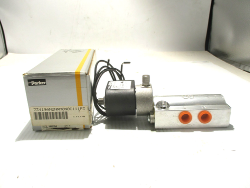 NEW PARKER 73419AN2NNM0N0C111P3 SOLENOID VALVE 110/120V COIL