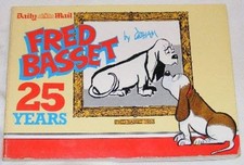 Fred Basset: 25 Years by Alex Graham Paperback Book The Cheap Fast Free Post